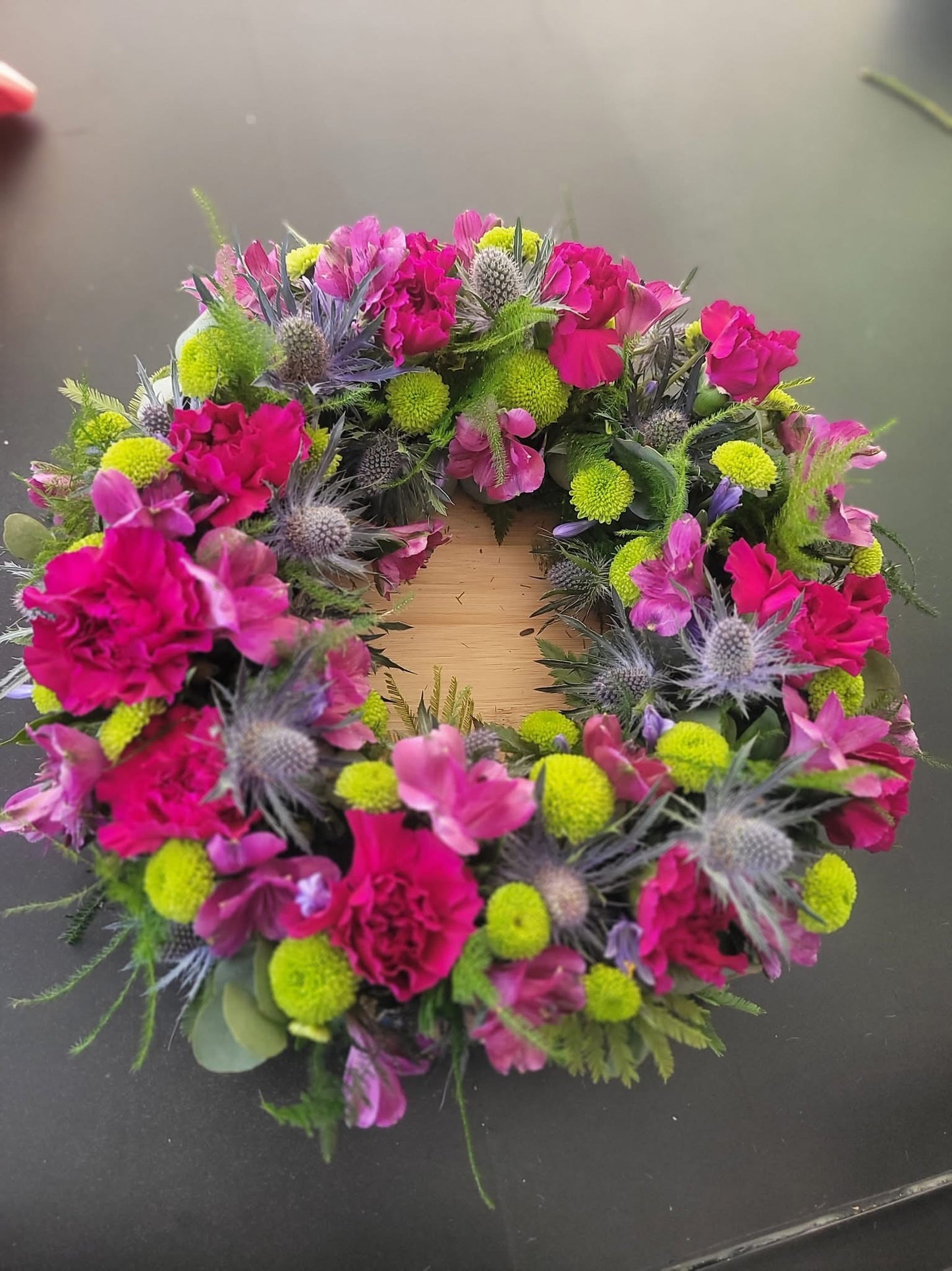 Loose Funeral Wreath 12”