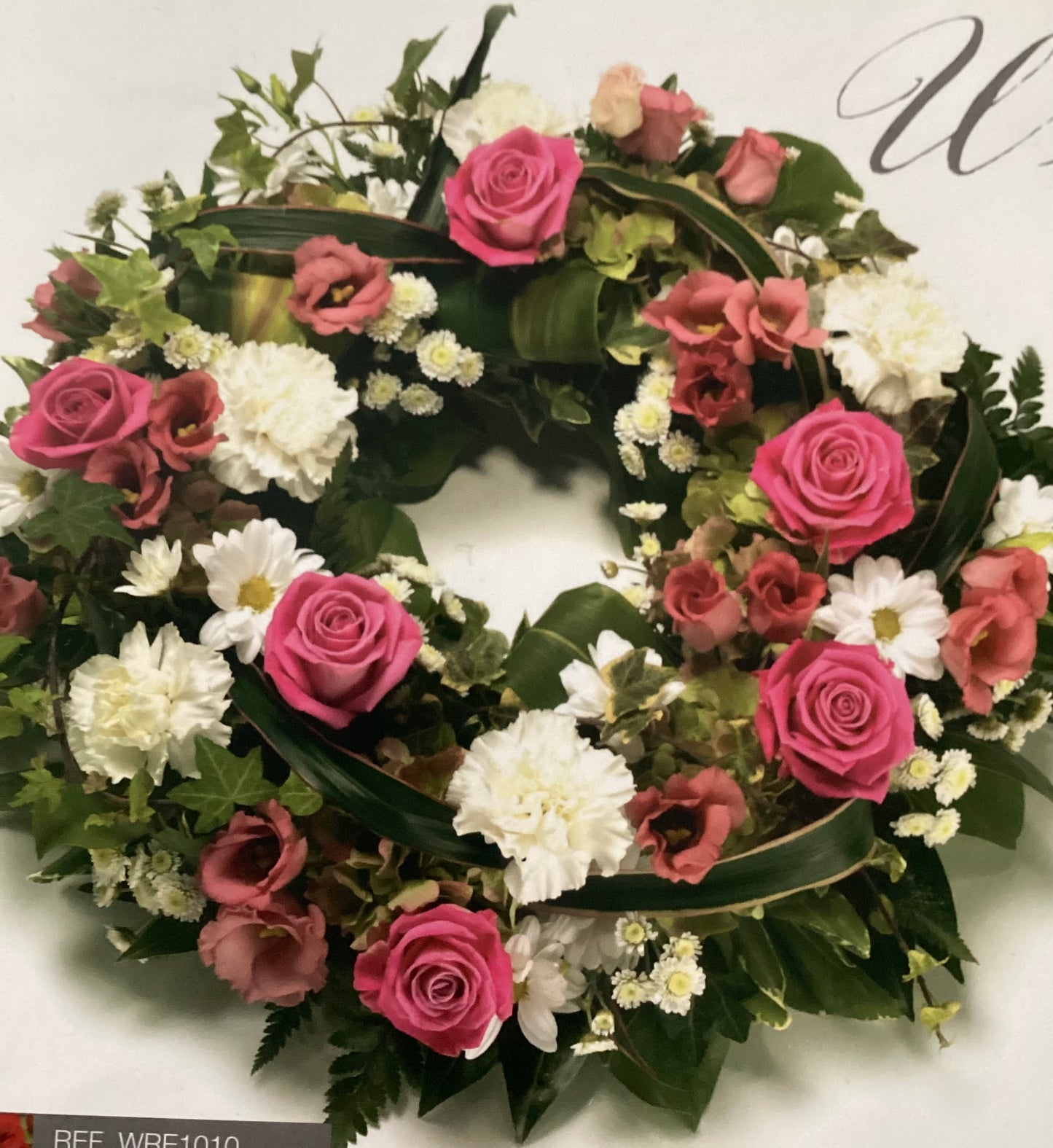 Loose Funeral Wreath 12”
