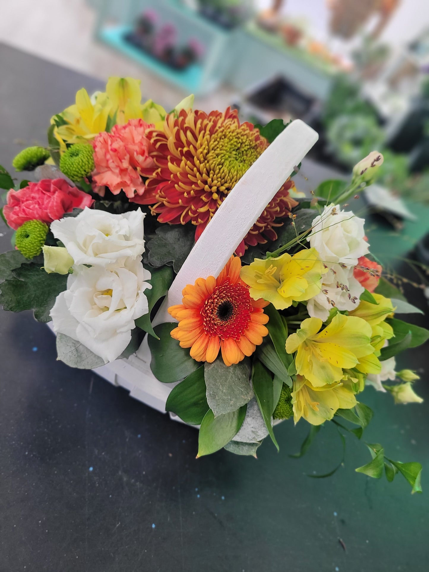 Basket Bouquet