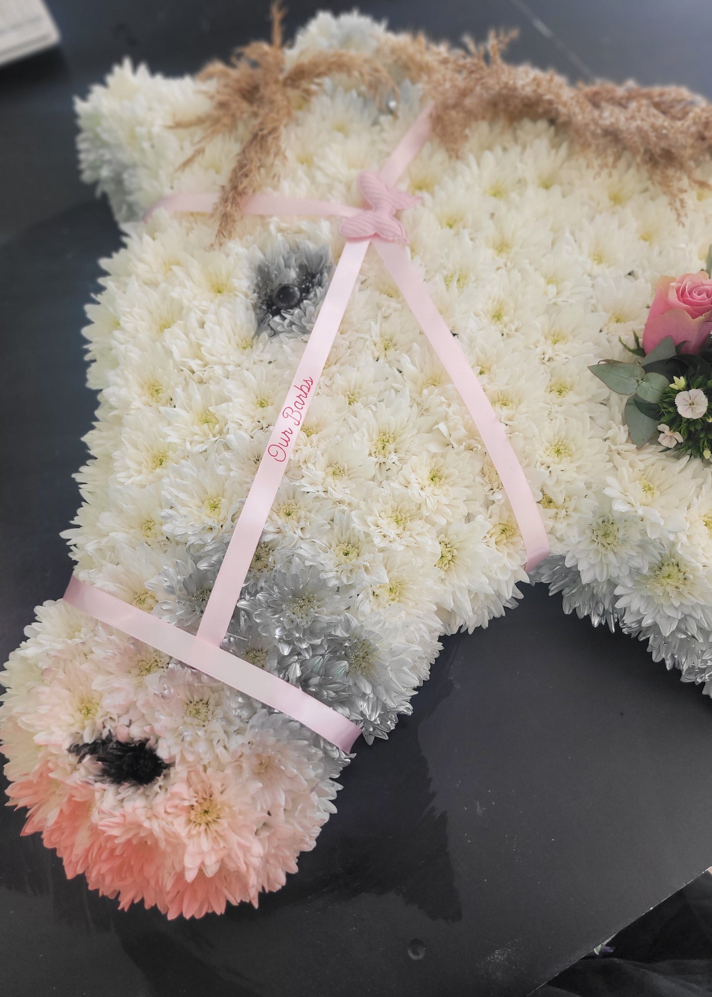Horse Head Funeral Tribute