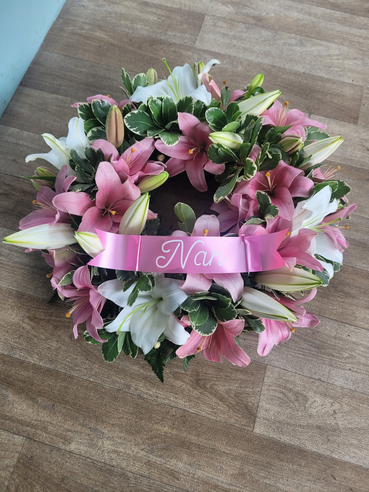 14" Lily Wreath ring