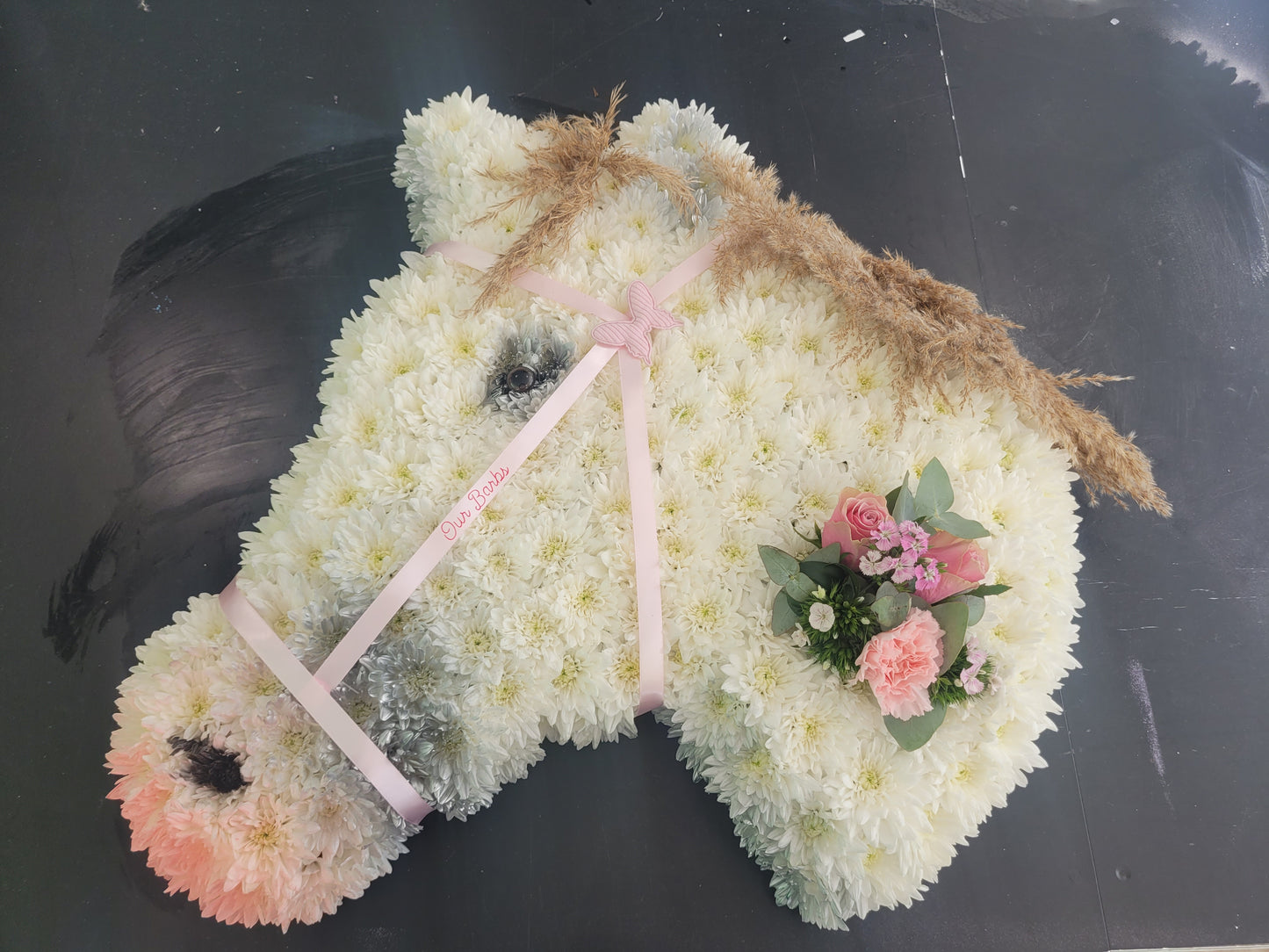 Horse Head Funeral Tribute