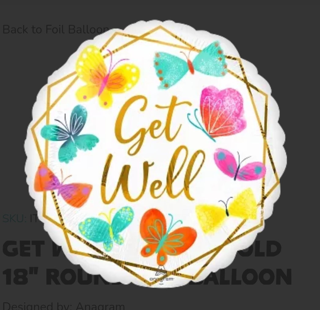 Get Well Soon Balloons