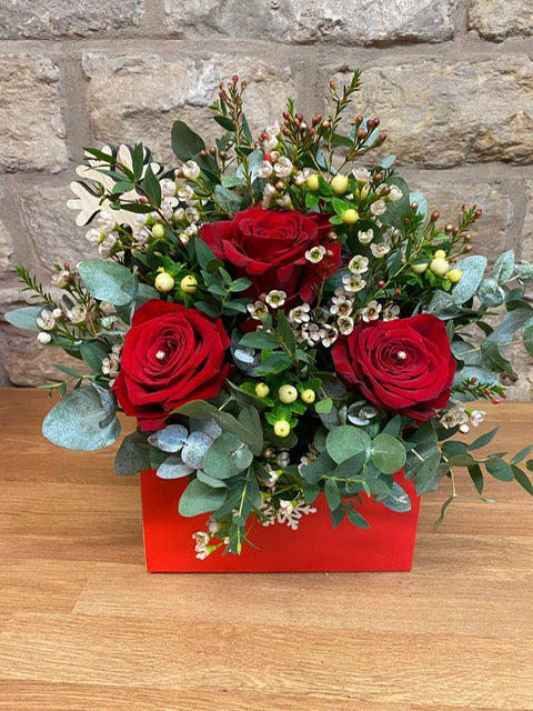 Red Rose Envelope Bouquet
