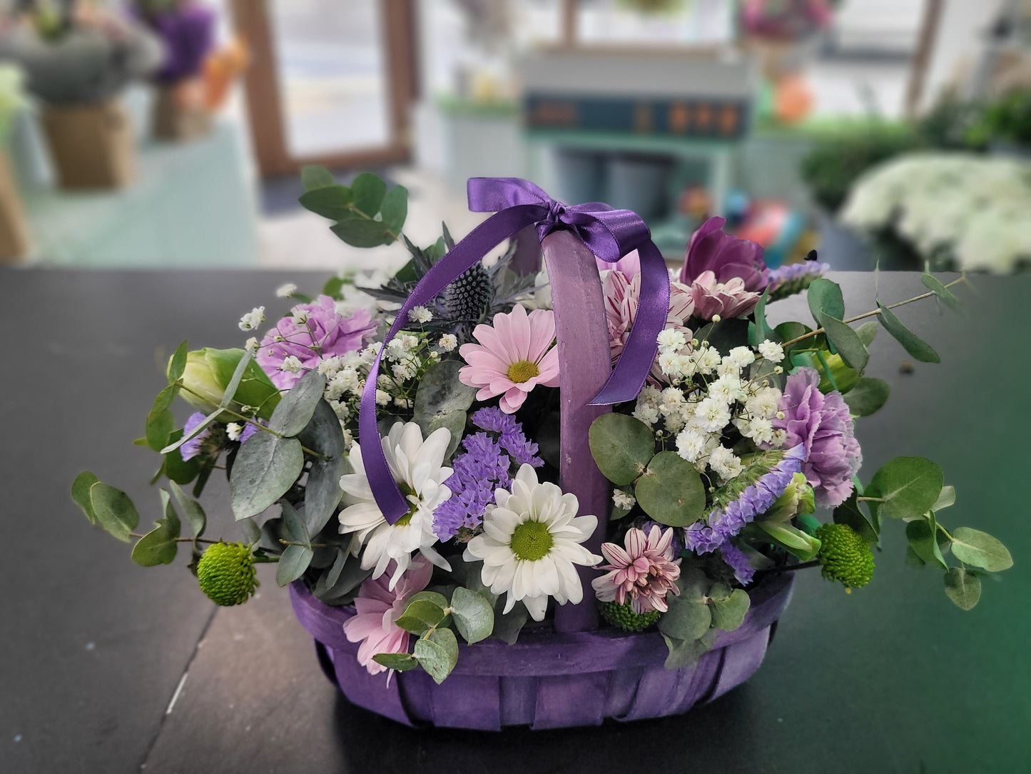 Basket Bouquet