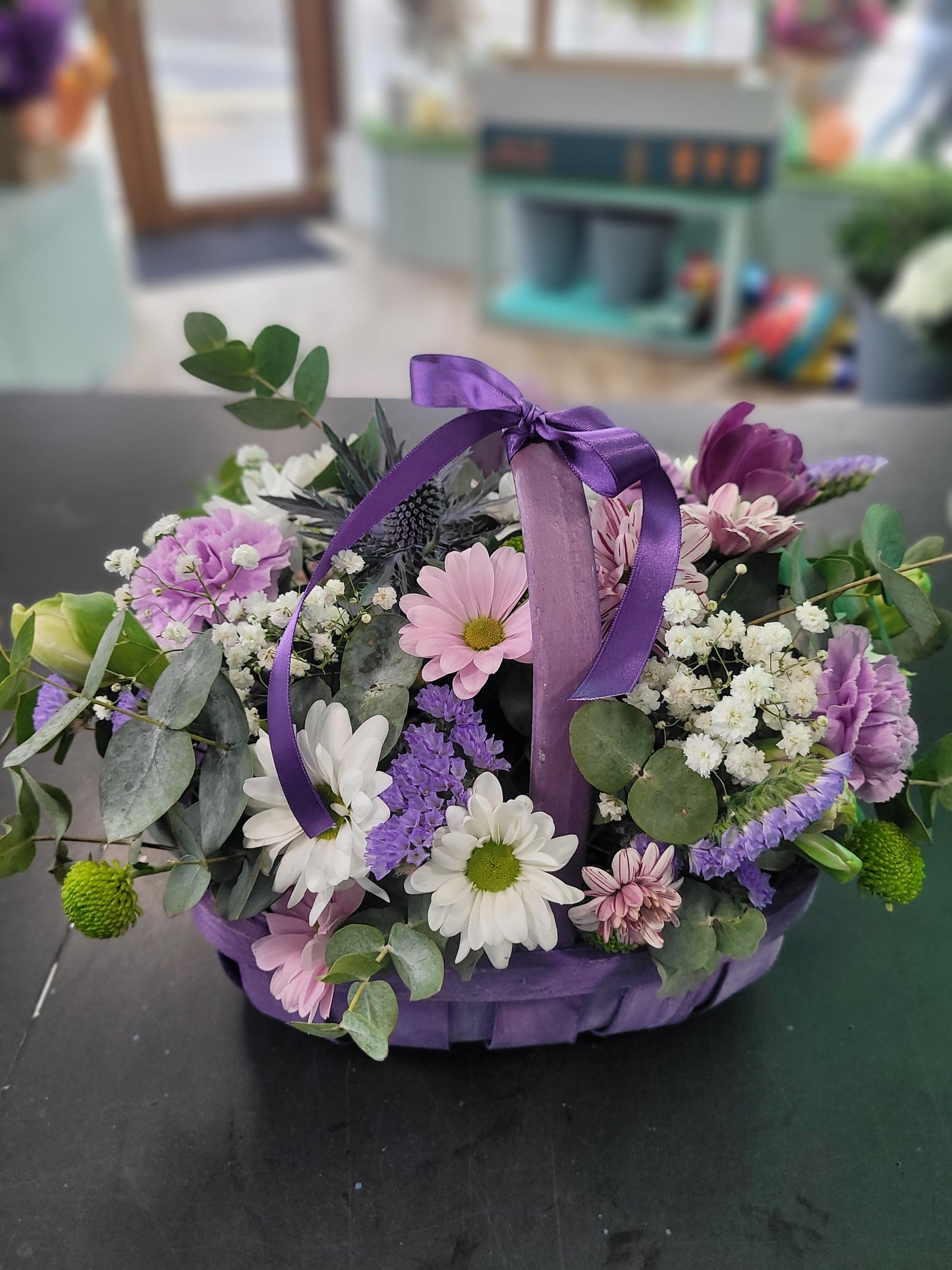 Basket Bouquet