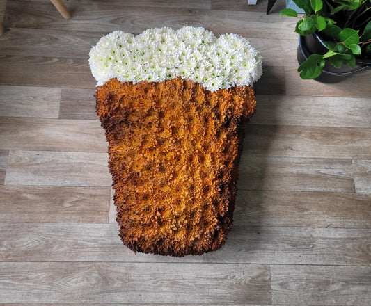 Pint Glass Funeral Tribute