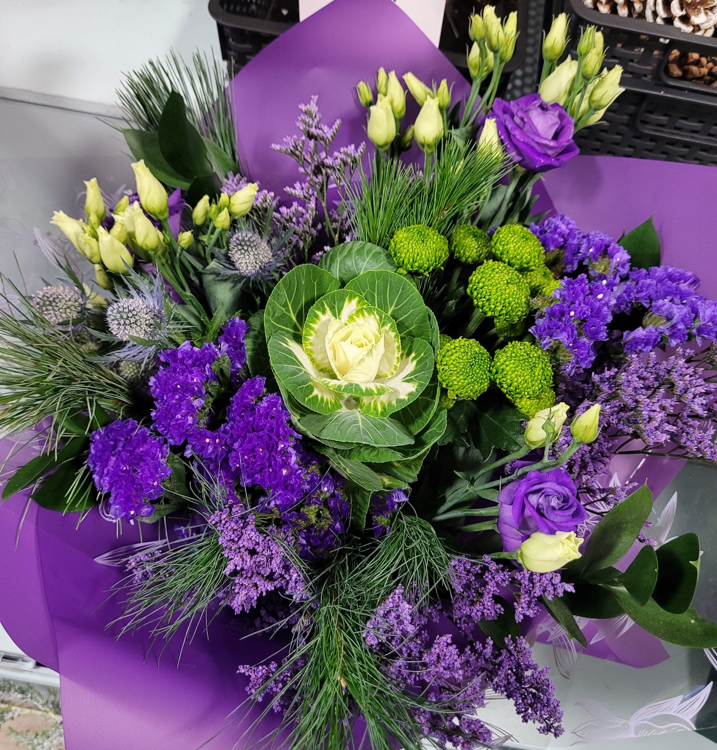 Florist Choice Purple- Large