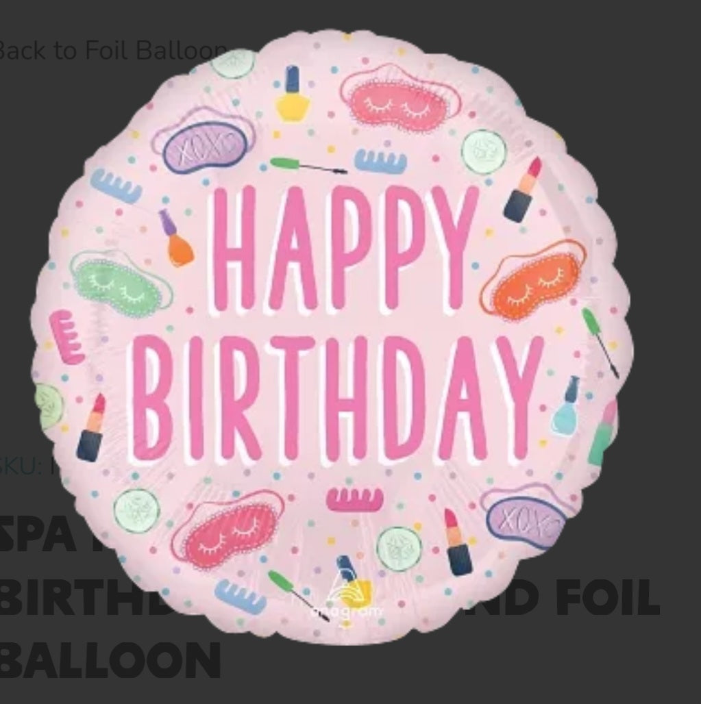 Happy Birthday Balloons